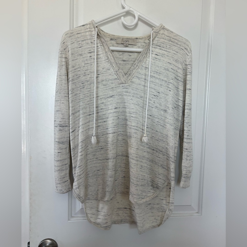 LOFT hi-lo top